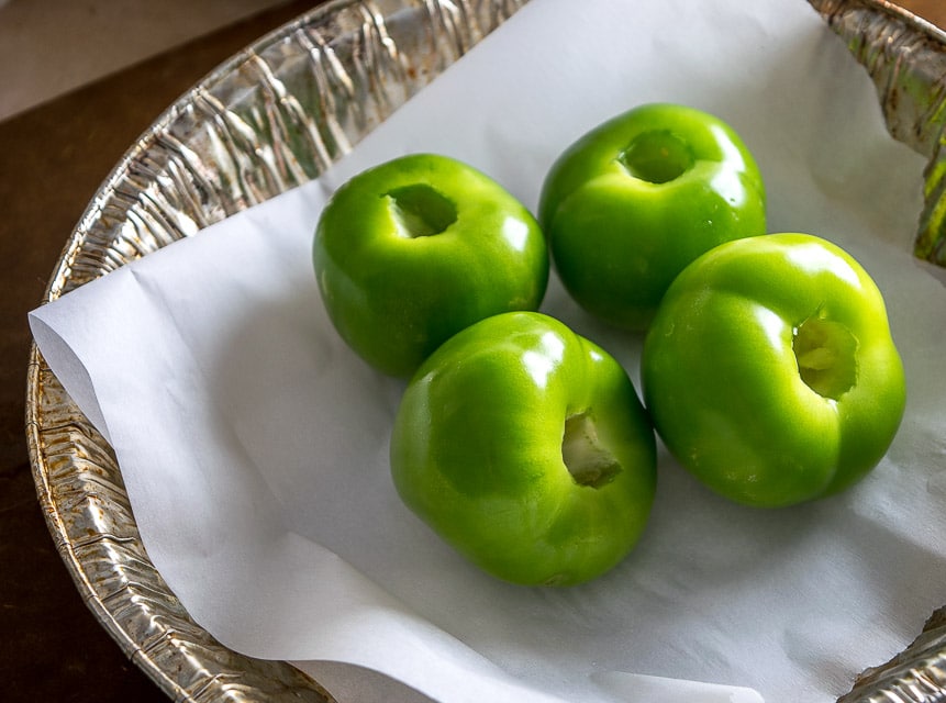 Here are four different ways to make Salsa Verde -- I typically use the oven to roast the tomatillos but the broiler comes in a strong second. mexicanplease.com