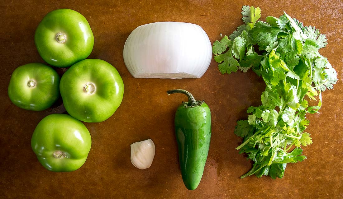 Here are four different ways to make Salsa Verde -- I typically use the oven to roast the tomatillos but the broiler comes in a strong second. mexicanplease.com