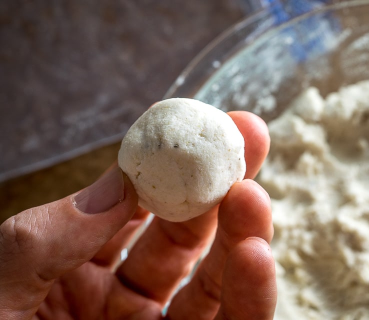 Here's the recipe for a recent batch of homemade corn tortillas I made using some White Olotillo Corn. I used a food processor to grind the corn down and added in some Masa Harina to get the right consistency. mexicanplease.com