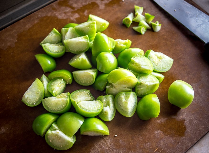 These Pickled Tomatillos will give you a tart burst of acidity and they work wonders on tacos, quesadillas, and even sandwiches. So good! mexicanplease.com