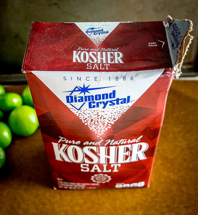 diamond crystal kosher salt used for pickling tomatillos