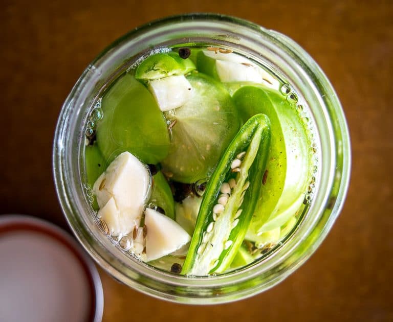 Pickled Tomatillos Mexican Please