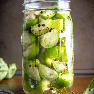 These Pickled Tomatillos will give you a tart burst of acidity and they work wonders on tacos, quesadillas, and even sandwiches. So good! mexicanplease.com