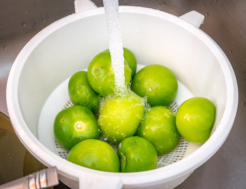 These Pickled Tomatillos will give you a tart burst of acidity and they work wonders on tacos, quesadillas, and even sandwiches. So good! mexicanplease.com