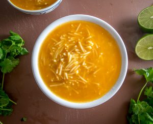 This is a great recipe to keep in mind for some comforting Sopa de Fideo -- a Mexican noodle soup made with a delicious tomato broth. mexicanplease.com