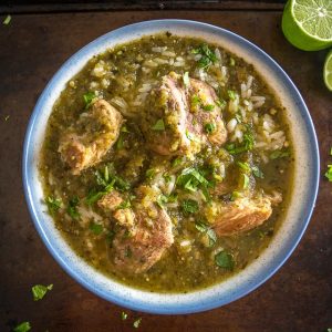 This is a great recipe for a comforting batch of Chili Verde. I use the leftovers to make some killer burritos and quesadillas. So good! mexicanplease.com