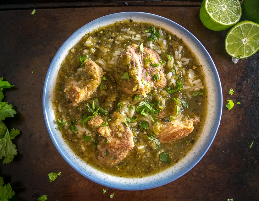 This is a great recipe for a comforting batch of Chili Verde. I use the leftovers to make some killer burritos and quesadillas. So good! mexicanplease.com