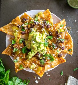This recipe is proof that Chilaquiles are wildly versatile. I'm using Black Beans, Avocado and Pickled Jalapenos for this batch -- along with a homemade Tomatillo Chipotle Salsa! mexicanplease.com