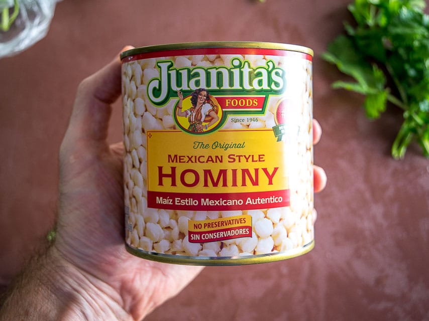 canned hominy