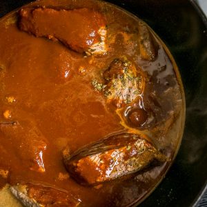 Lately, I've been simmering brisket in some homemade enchilada sauce to make big batches of Mexican Shredded Beef. Yum!! mexicanplease.com