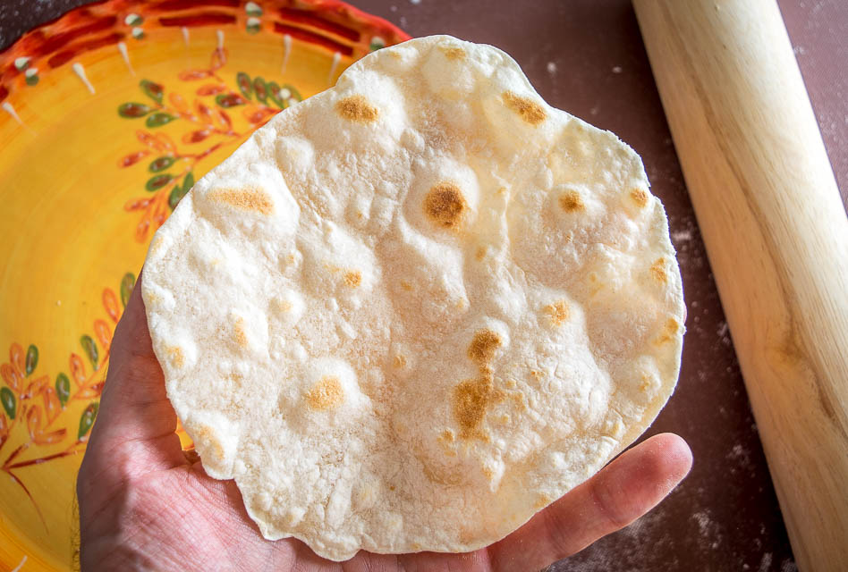 Save those bacon drippings and you can make a scrumptious batch of homemade flour tortillas. It's easy too!! mexicanplease.com