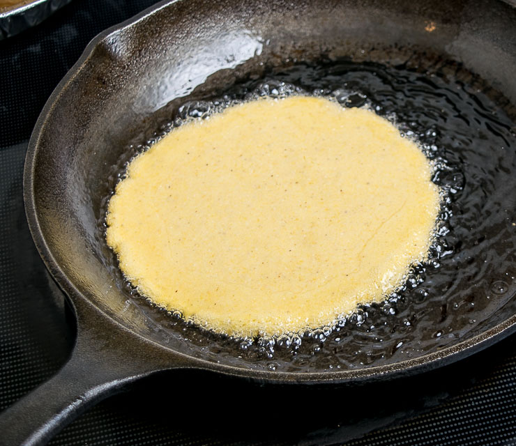 Frying Gorditas in 360F oil.