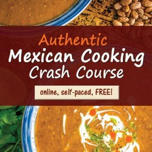 Free Mexican Cooking Course