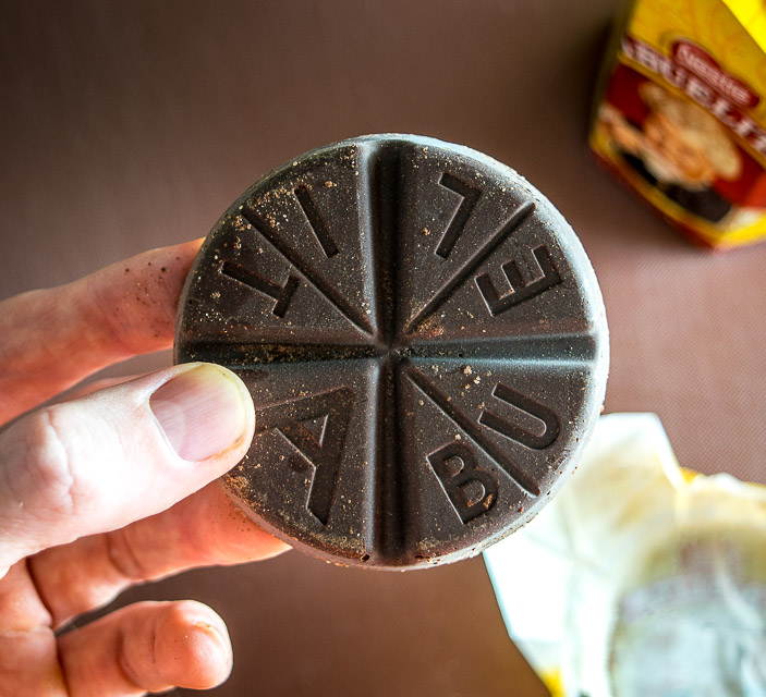 Abuelita chocolate disk for Champurrado