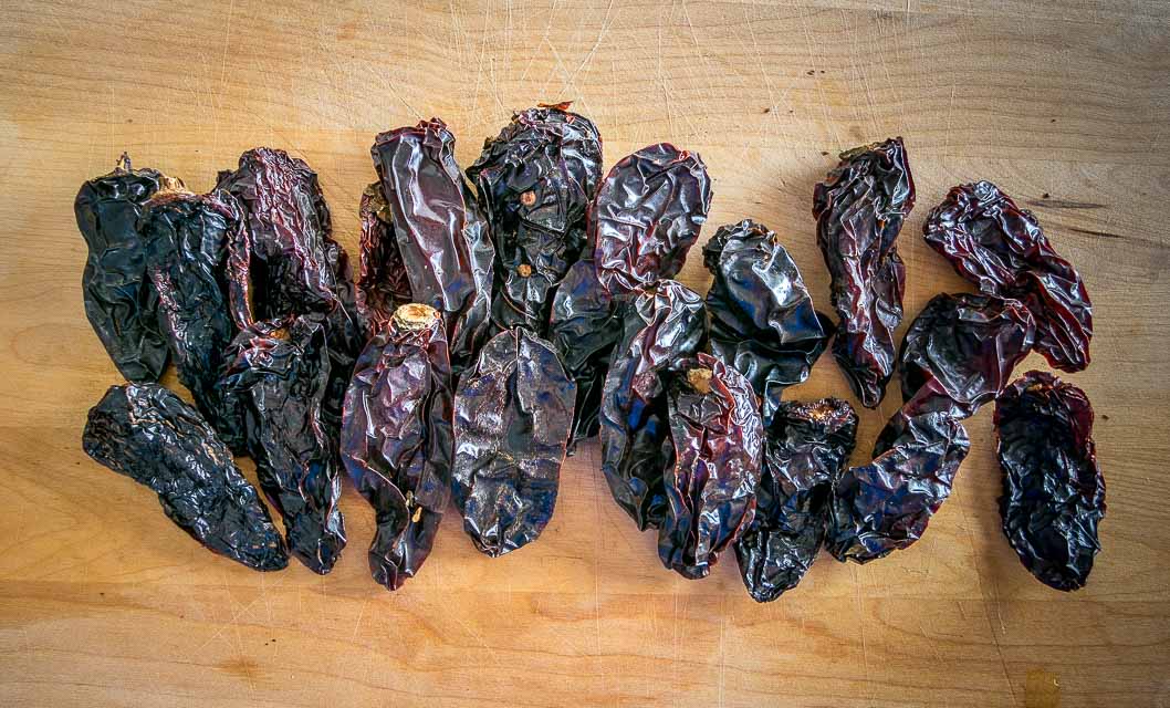 20 Morita chiles for homemade chipotles in adobo