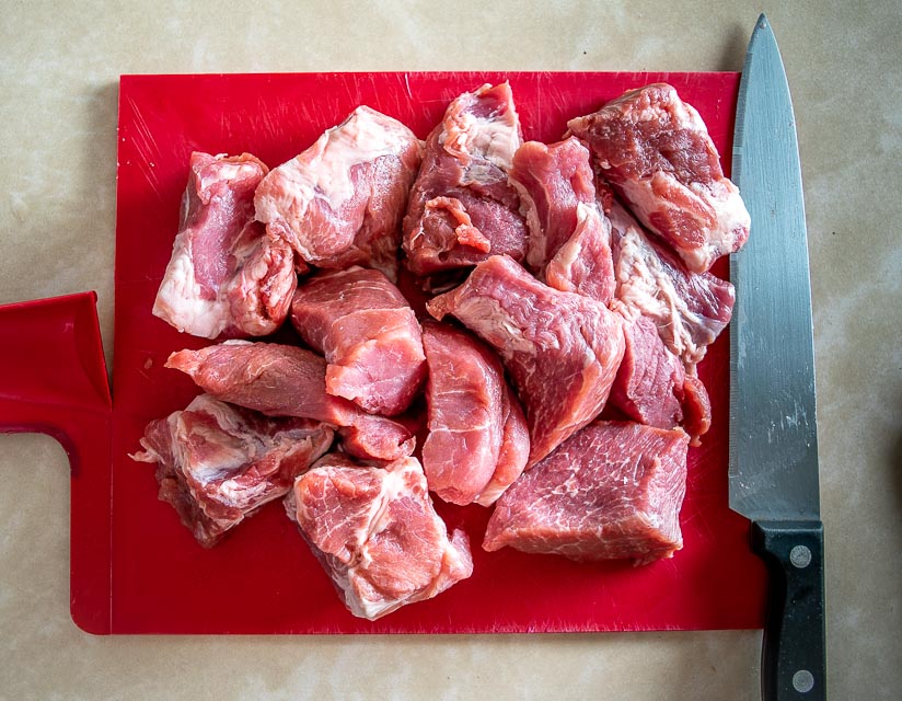 2.5 lbs. pork shoulder for Carnitas