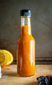 Hot sauce using chipotles in adobo