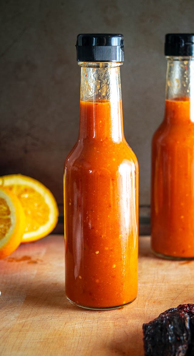Heres a super easy recipe for some homemade Chipotle Hot Sauce. Its a smoky, fiery delight and youll only need a few drops to spice up your life! mexicanplease.com