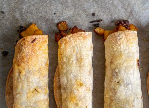 Taquito edges turning brown