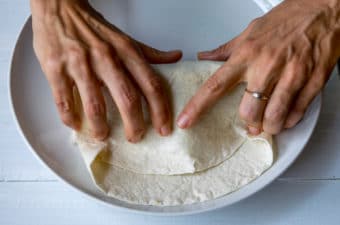 how to fold burrito continued done | Mexican Please