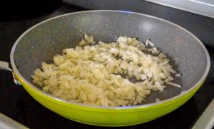 Cook onion for 8-10 minutes