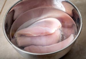 Brining chicken breasts