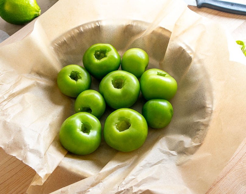 Tomatillos for the Salsa