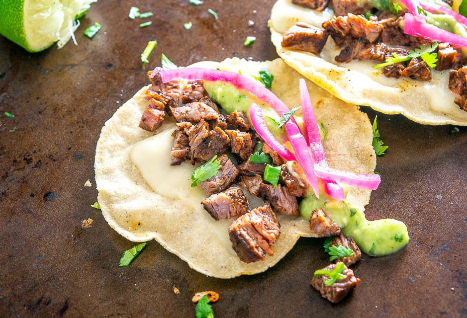 You can make a quick batch of tasty Carne Asada by using a fiery spice rub made from pure chile powders. So good! mexicanplease.com