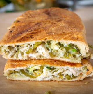I've been pulling Chicken Chile Verde from the fridge all week and whipping up these fiery, delicious sandwiches -- so good!! mexicanplease.com