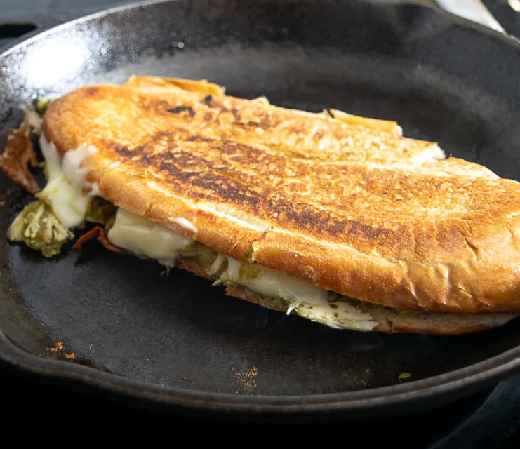 Cooking the tortas panini style