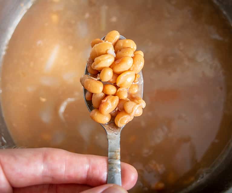 Yellow Indian Woman beans after cooking