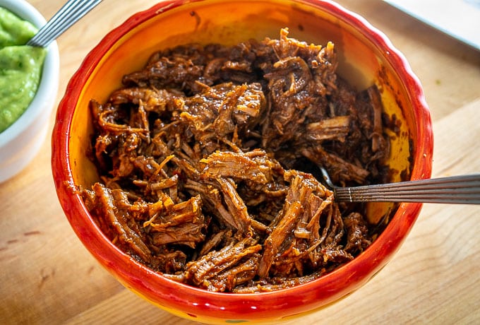Beef Birria after adding sauce back into it