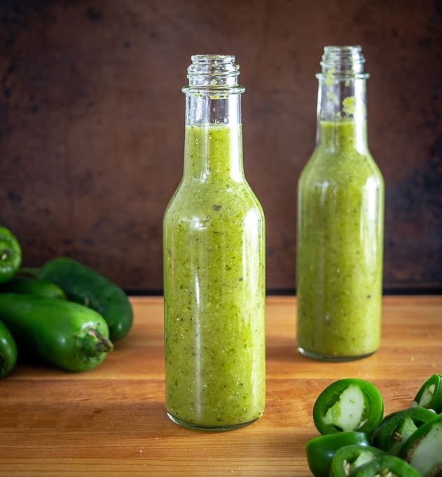  Here's an easy recipe for a batch of homemade Jalapeno Hot Sauce. It uses a pound of jalapenos so consider yourself warned! mexicanplease.com