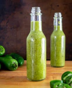 Here's an easy recipe for a batch of homemade Jalapeno Hot Sauce. It uses a pound of jalapenos so consider yourself warned! mexicanplease.com