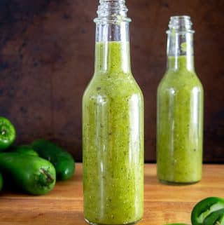 Here's an easy recipe for a batch of homemade Jalapeno Hot Sauce. It uses a pound of jalapenos so consider yourself warned! mexicanplease.com