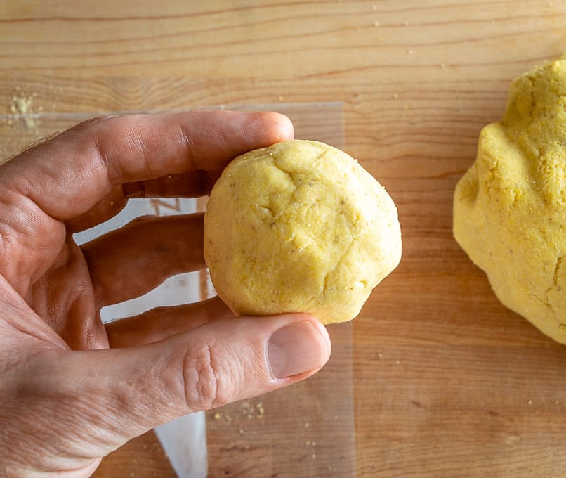 3 oz. chunk of masa harina