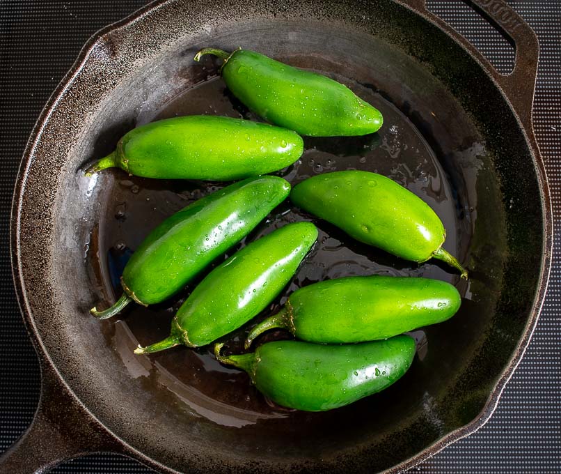 1/2 lb. jalapenos for Chiles Toreados