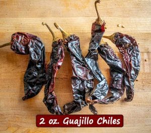 2 oz. Guajillo chiles