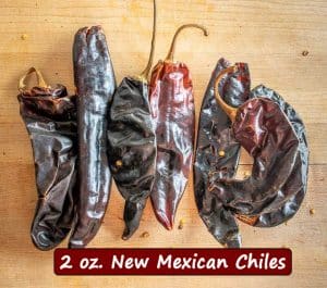2 oz. New Mexican chiles