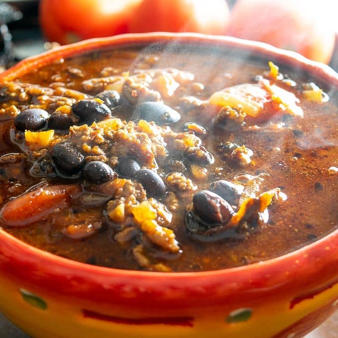 Ground Beef Chili con Carne Mexican Please