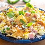 freshly plated Migas