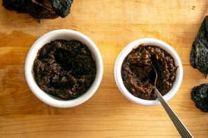 Comparing boiled to stovetop roasted dried chiles