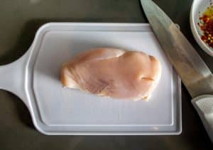 Single chicken breast 1/2 lb.