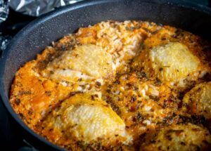 Arroz con Pollo after cooking