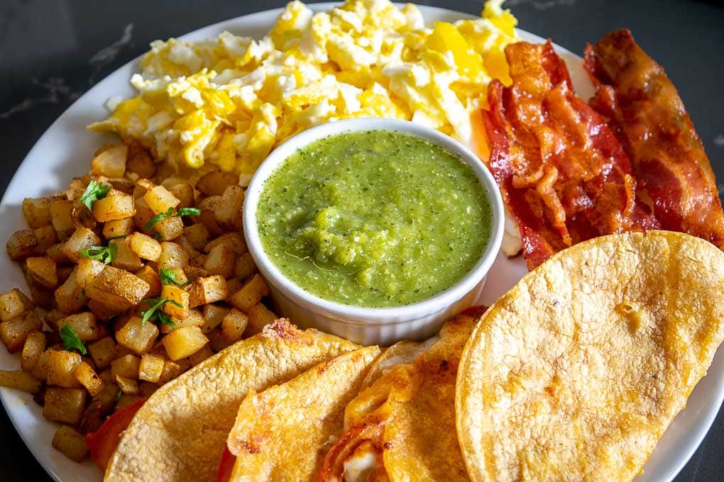 Making your own Jalapeno Sauce will turn any breakfast into a fiery delight! There's leeway on the fixings here, but no skimping on the Jalapeno Sauce!