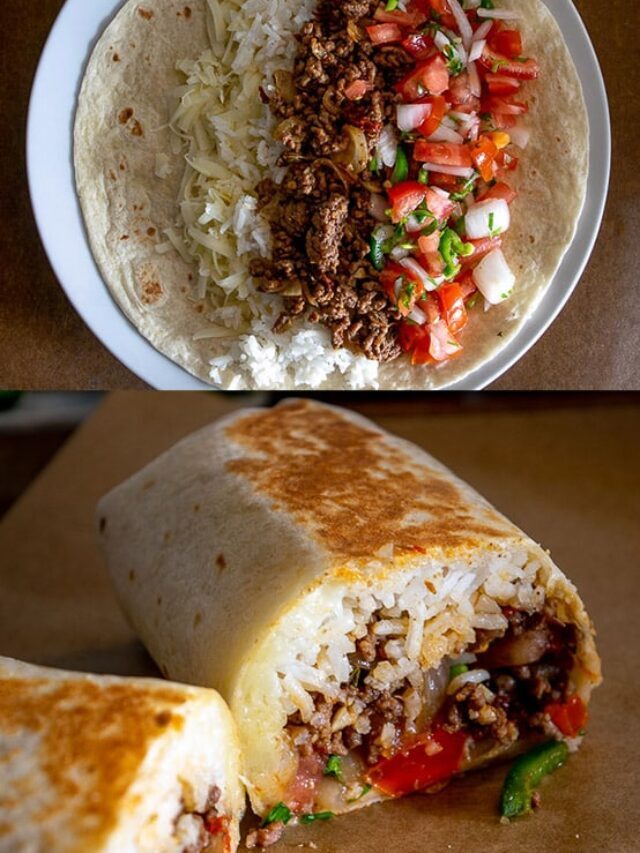 Easy Ground Beef Burritos