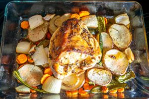 Quick Roasted Chicken with Chipotle Spice Rub