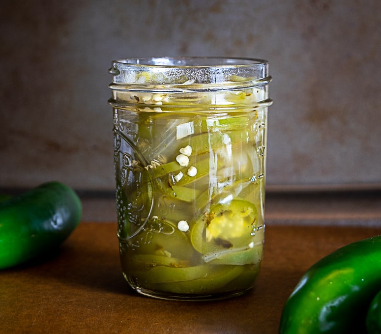 Tiny Jar of Pickled Jalapenos