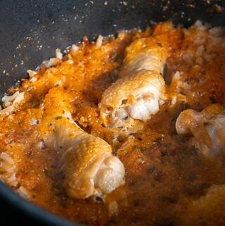 Arroz con Pollo with Wings and Chipotles